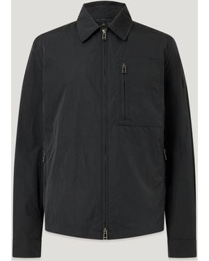 Belstaff Grid Overshirt - Black