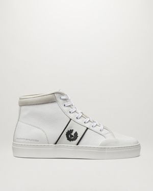 Belstaff Phoenix High Top Trainers - White