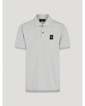 Belstaff Polohemd Für Herren Cotton Pique - Weiß