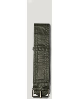 Belstaff Women's Trialmaster Replacement Belt Waxed Cotton - Green