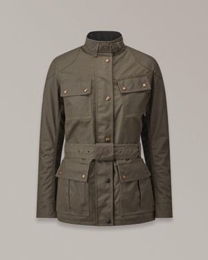 Belstaff Trialmaster Motorcycle Jacket - Green