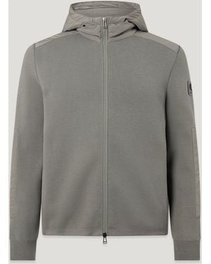 Belstaff Men's Console Mixed Media Jacket Cotton - Grey