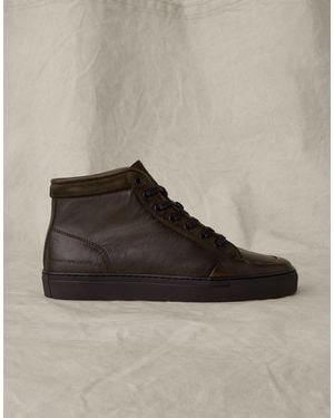 Belstaff Rally High Top - Green