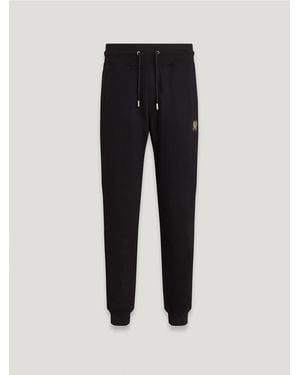 Belstaff Men's Sweatpant Cotton Fleece - Black