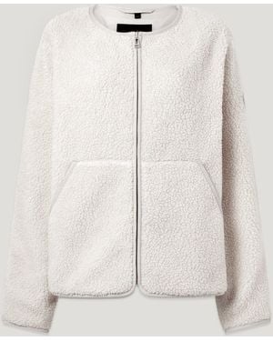 Belstaff Women's Prue Fleece Jacket Lightweight - Natural