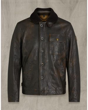Belstaff Tanker Jacket - Brown