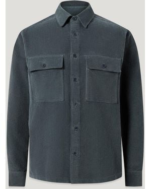 Belstaff Men's Ravine Cotton Corduroy - Blue