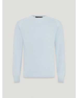 Belstaff Guide Crewneck Jumper - Blue