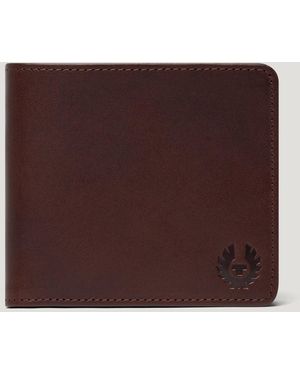 Belstaff Unisex Hanchurch Bifold Wallet Smooth Leather - Brown