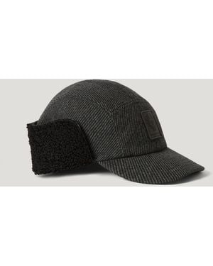 Belstaff Unisex Trail Hat Wool - Black