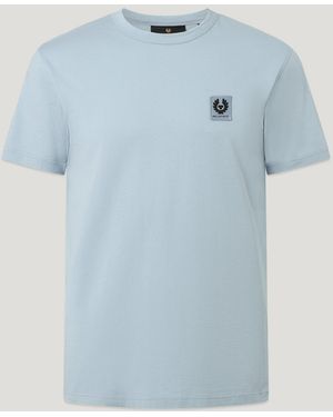 Belstaff Men's T-shirt Cotton Jersey - Blue
