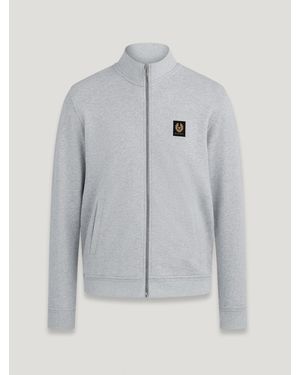 Belstaff Sudadera con cremallera completa - Gris