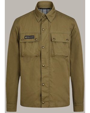 Belstaff Mansion Motorcycle Shirt - Green