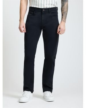 Ben Sherman 5 Pocket Bedford Trousers In Black - Blue