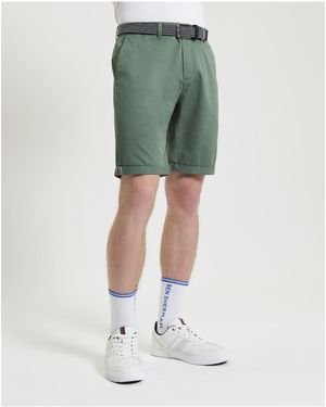 Ben Sherman Signature Chino Shorts In - Green