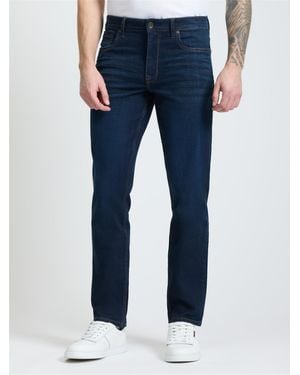 Ben Sherman Dark Rinse Wash Slim Fit Jean In Rinsewash Denim - Blue