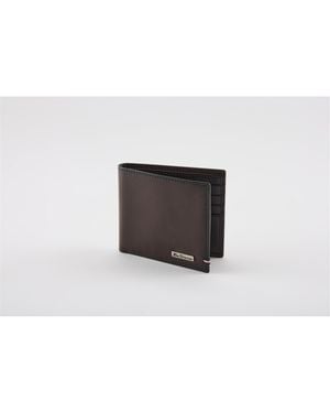 Ben Sherman Classic Billfold Leather Wallet In - White