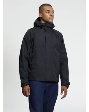 Ben Sherman Uniform Parka In Black - Blue