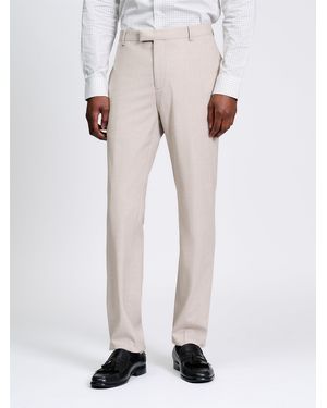 Ben Sherman Signature Twill Trouser In - Natural