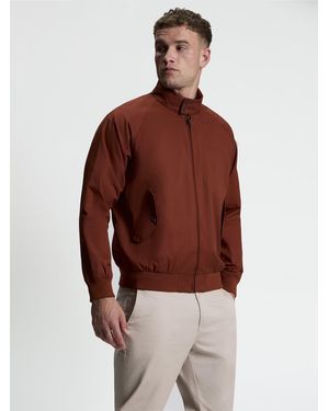 Ben Sherman Signature Harrington Jacket In Sienna - Red