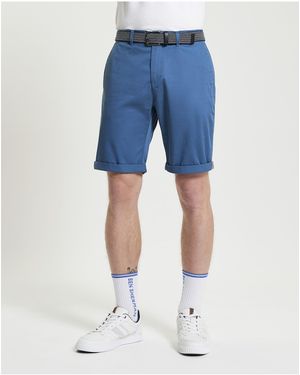 Ben Sherman Signature Chino Shorts In - Blue