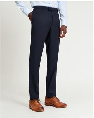 Ben Sherman Signature Twill Trouser In - Blue