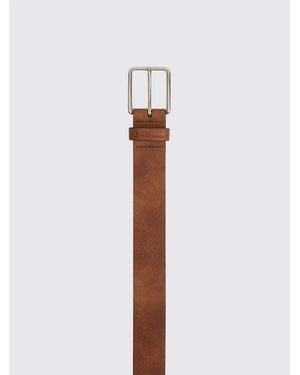 Ben Sherman Foley Belt In White