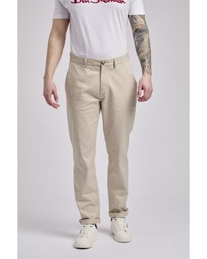 Ben Sherman Signature Slim Stretch Chino In - Grey
