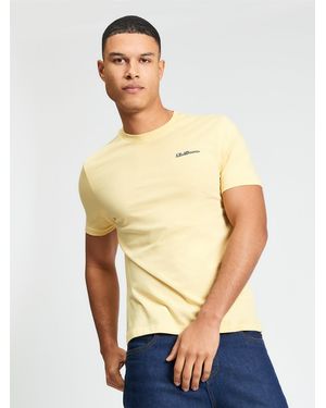 Ben Sherman Short Sleeve Signature Tshirt In Butterscotch - Purple