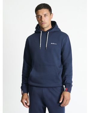 Ben Sherman Core Hoodie In Dark Navy - Blue