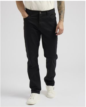 Ben Sherman 5 Pocket Twill Trouser In - Black