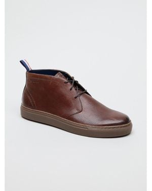Ben Sherman Parka Suede Chukka Boot - Brown
