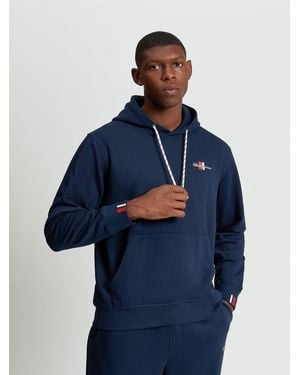 Ben Sherman Core Hoodie In Dark Navy - Blue