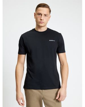 Ben Sherman Short Sleeve Signature Tshirt In Black