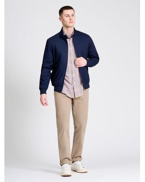 Ben Sherman Rim Hem Signature Harrington In - Blue