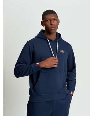Ben Sherman Core Hoodie In Dark Navy - Blue