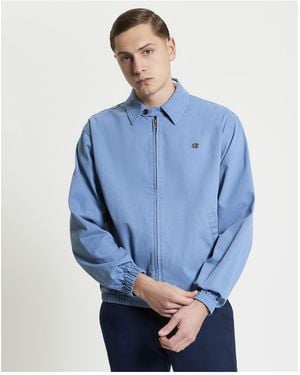 Ben Sherman Sports Blouson Jacket In Riviera Blue