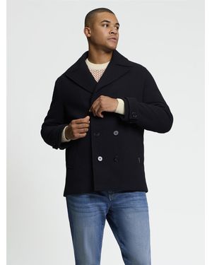 Ben Sherman Peacoat In Dark Navy - Blue