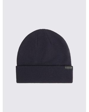 Ben Sherman Beanie Hat In Navy - Blue