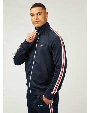 Ben Sherman House Tape Track Top - Blue