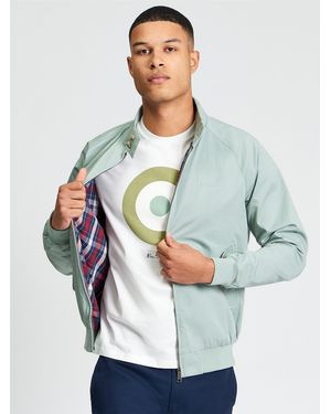 Ben Sherman Signature Harrington Jacket In Sage - Grey