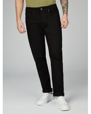 Ben Sherman Five Pocket Slim Fit Jeans In Black Denim
