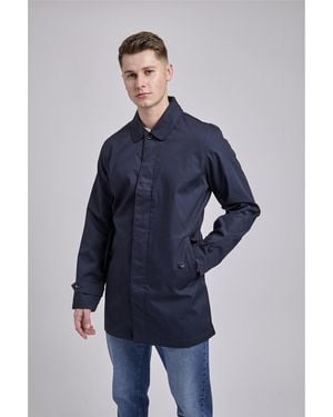 Ben Sherman Bonded Mac In - Blue