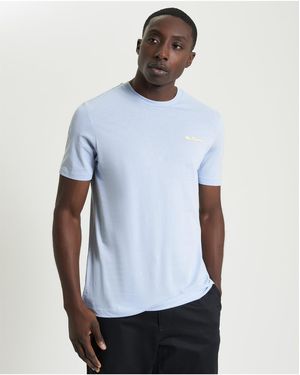 Ben Sherman Signature Logo Tee In - Blue