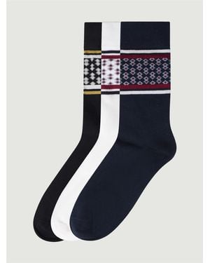 Ben Sherman 3 Pack Socks - Blue