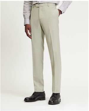 Ben Sherman Signature Twill Trouser In - Natural