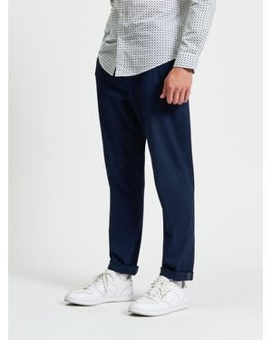 Ben Sherman Signature Slim Stretch Chino In - Blue