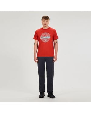Berghaus Map Of The Toon Tee - Red