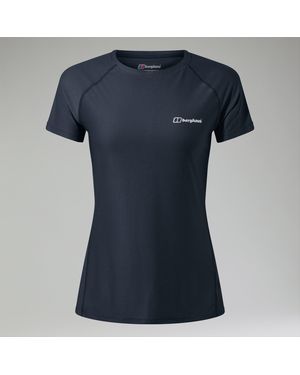 Berghaus 24/7 Short Sleeve Tech T-Shirt Für Damen - Blau