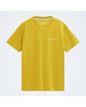 Berghaus Staticscape Essential Tee - Yellow